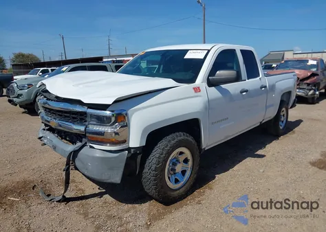 2018 Chevrolet Silverado 1500 Wt z USA, uszkodzony, nr VIN 1GCVKNEC9JZ200436